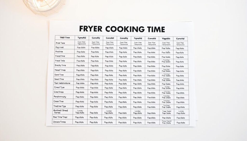 Air Fryer Cooking Times