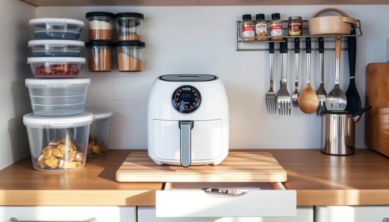 How to Store and Organize Your Air Fryer in a Small Kitchen