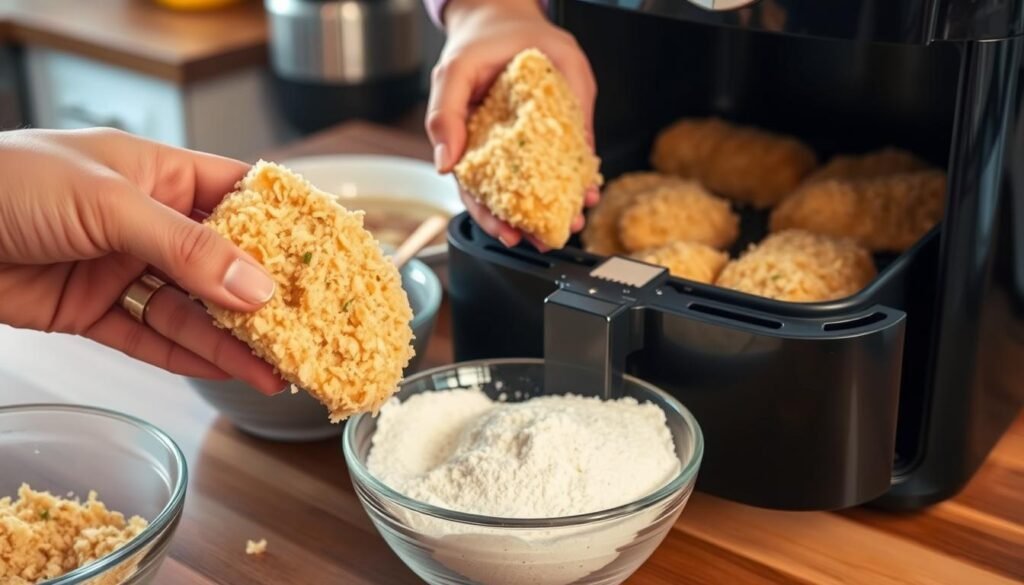 air fryer breading techniques